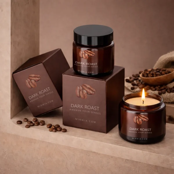 MirMia Midnight Coffee Gourmet Scented Candle