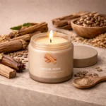 MirMia Sacred Sandalwood Luxury Scented Candle